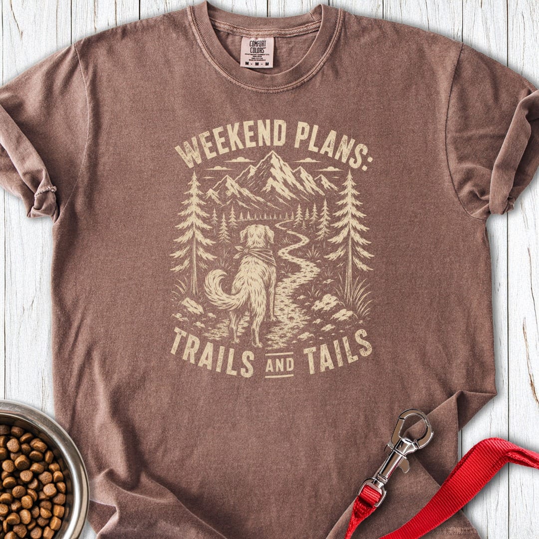 Hiking Golden Retriever Premium Tee Gift For Dog Lover