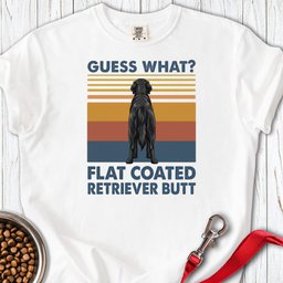 Flat Coated Retriever Butt Premium Tee Gift For Dog Lover
