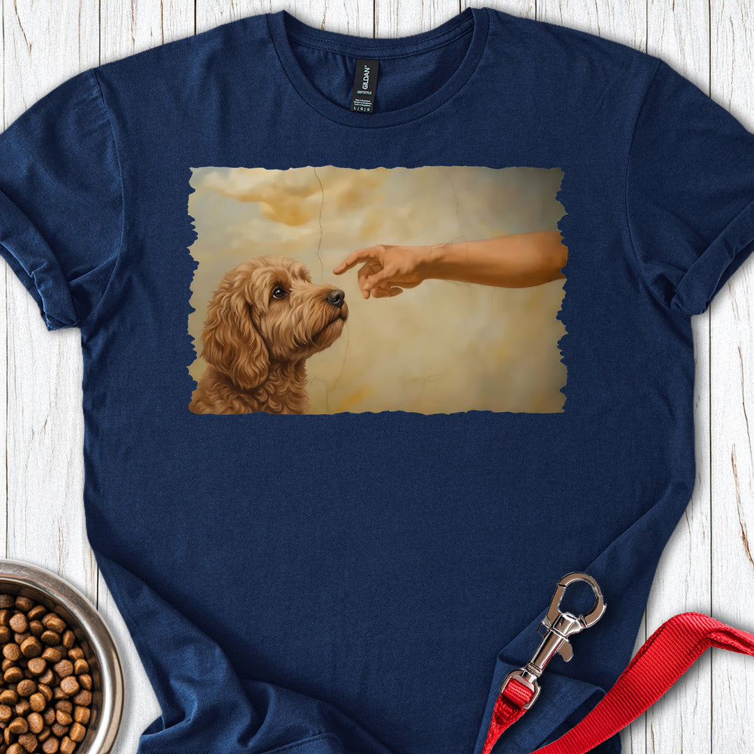 God Creates Labradoodle T Shirt Gift For Dog Lover