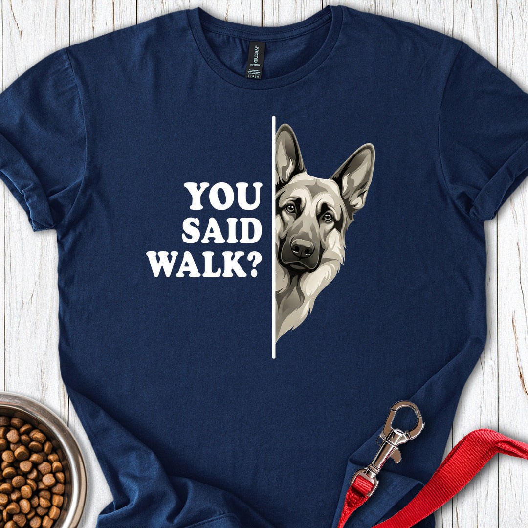German Shepherd Walk 4XL T Shirt Gift For Dog Lover