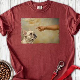 God Creates Cream French Bulldog Premium Tee Gift For Dog Lover