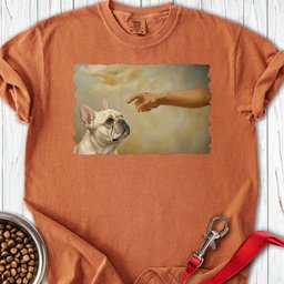 God Creates Cream French Bulldog Premium Tee Gift For Dog Lover