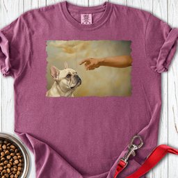 God Creates Cream French Bulldog Premium Tee Gift For Dog Lover