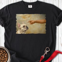 God Creates Cream French Bulldog Premium Tee Gift For Dog Lover