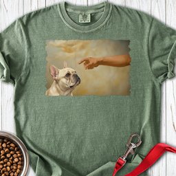 God Creates Cream French Bulldog Premium Tee Gift For Dog Lover