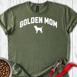Golden Retriever Mom T Shirt Gift For Mom
