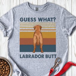 Fox Red Butt T Shirt Gift For Dog Lover