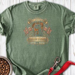 Doberman 250 USA Anniversary Premium Tee Gift For Dog Lover