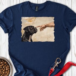 God Creates Black Boxer T Shirt Gift For Dog Lover