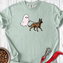Dutch Shepherd Ghost Premium Tee Gift For Dog Lover