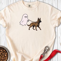 Dutch Shepherd Ghost Premium Tee Gift For Dog Lover