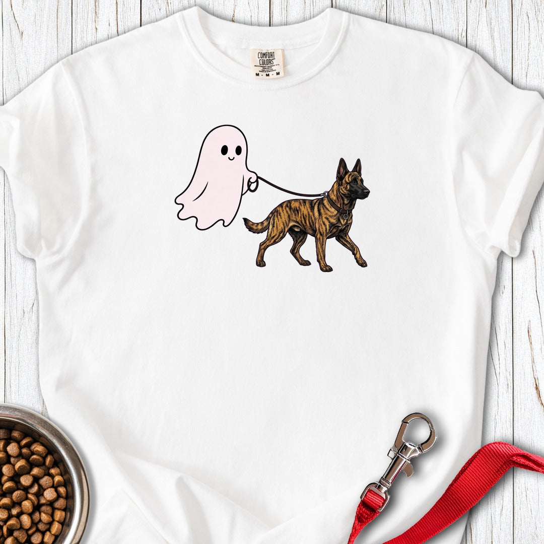 Dutch Shepherd Ghost Premium Tee Gift For Dog Lover