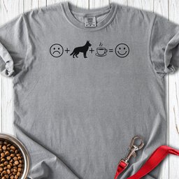 German Shepherd And Coffee Premium Tee Gift For Dog Lover