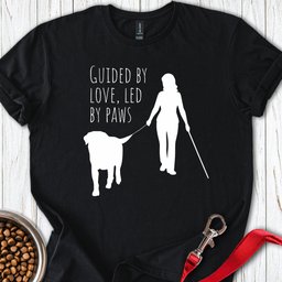 Guide Labrador Dog T Shirt Gift For Dog Lover