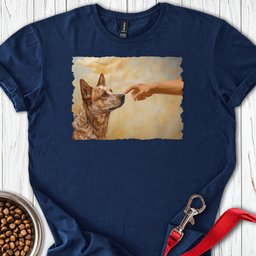 God Creates Red Heeler T Shirt Gift For Dog Lover