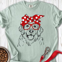 Goldie Cutie Premium Tee Gift For Dog Lover