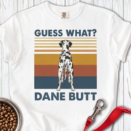 Harlequin Great Dane Butt Premium Tee Gift For Dog Lover