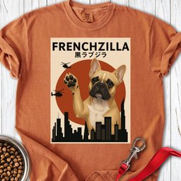 Fawn Frenchzilla Premium Tee Gift For Dog Lover