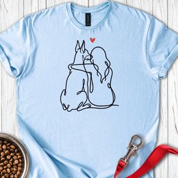 Doberman Girl T Shirt Gift For Dog Lover