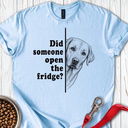 Hungry Labrador T Shirt Gift For Dog Lover