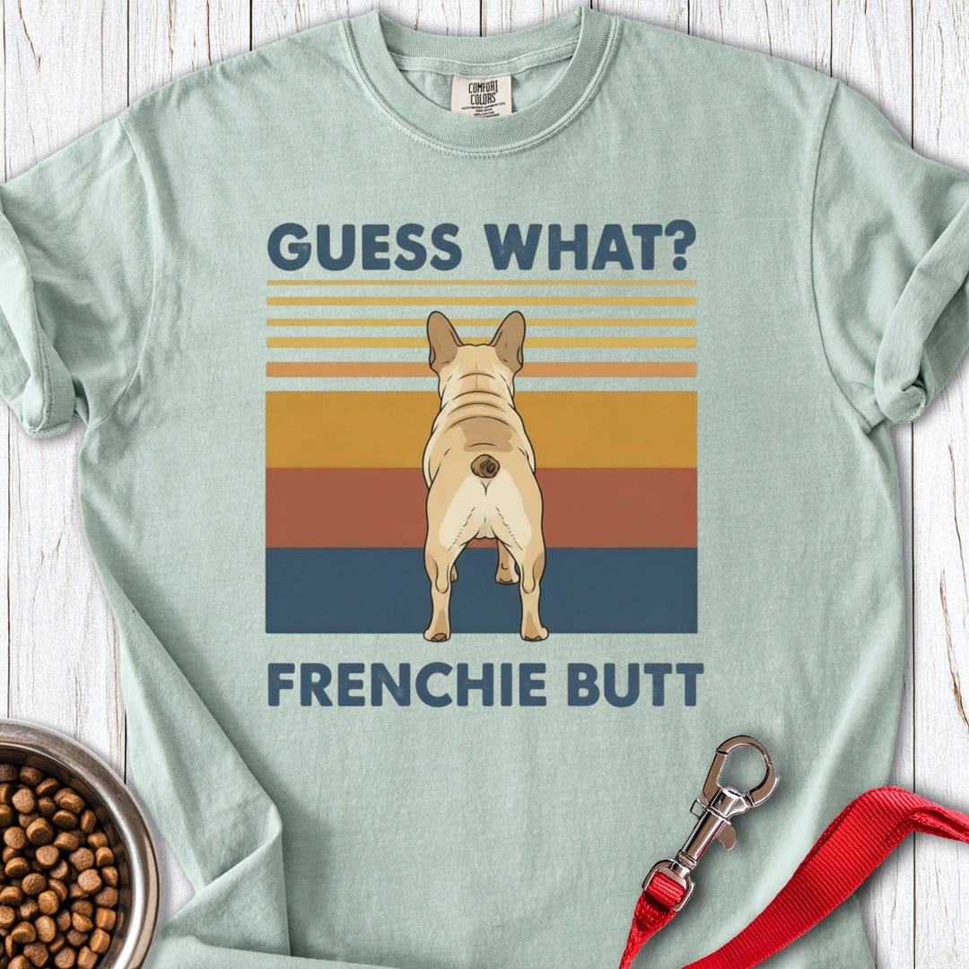 Frenchie Butt Premium Tee Gift For Dog Lover
