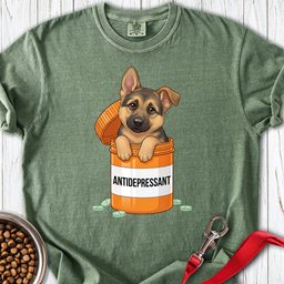 German Shepherd Antidepressant Premium Tee Gift For Dog Lover