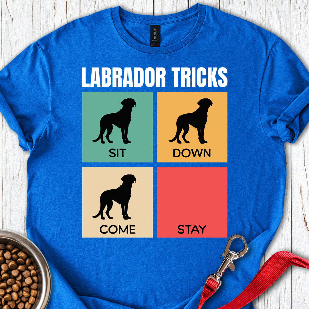 Funny Labrador Tricks T Shirt Gift For Dog Lover