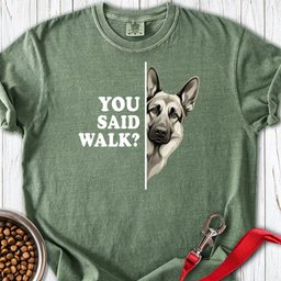 German Shepherd Walk Premium Tee Gift For Dog Lover