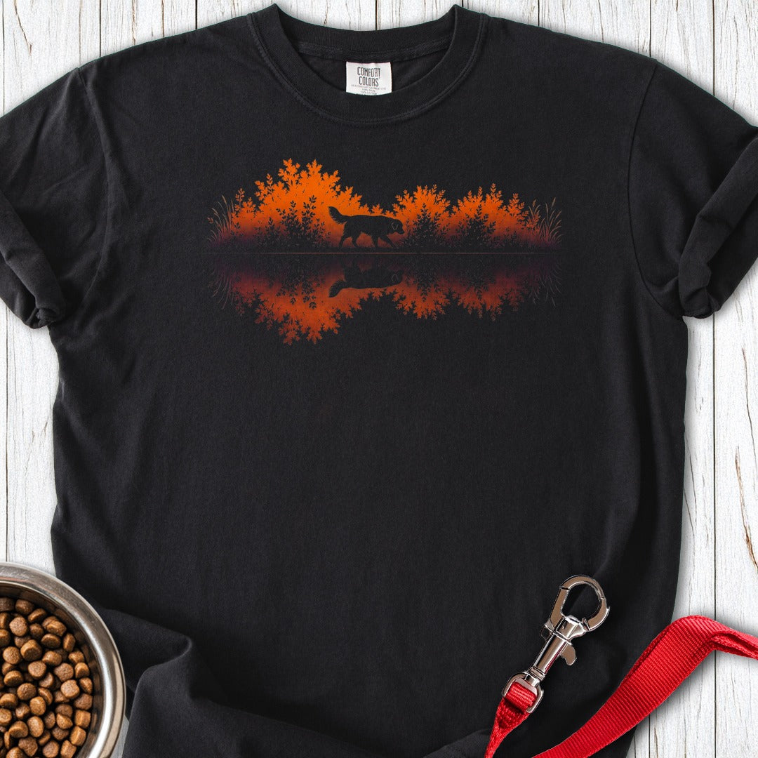 Golden Retriever Nature Premium Tee Gift For Dog Lover