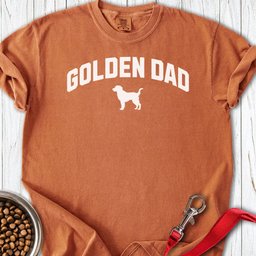 Golden Dad Premium Tee Gift For Dad