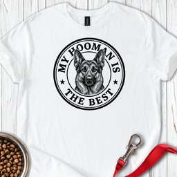 German Shepherd My Hooman T Shirt Gift For Dog Lover