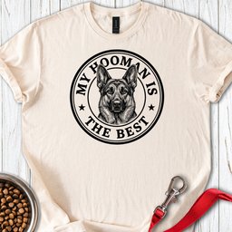 German Shepherd My Hooman T Shirt Gift For Dog Lover