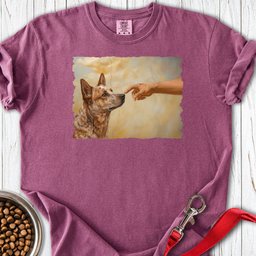 God Creates Red Heeler Premium Tee Gift For Dog Lover