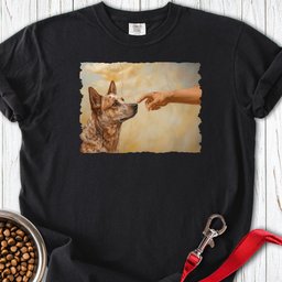 God Creates Red Heeler Premium Tee Gift For Dog Lover
