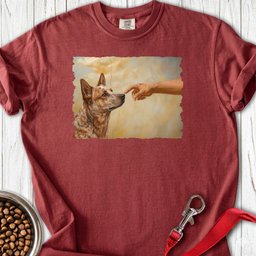 God Creates Red Heeler Premium Tee Gift For Dog Lover