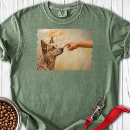 God Creates Red Heeler Premium Tee Gift For Dog Lover