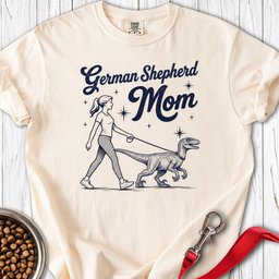 German Shepherd Mom Premium Tee Gift For Mom