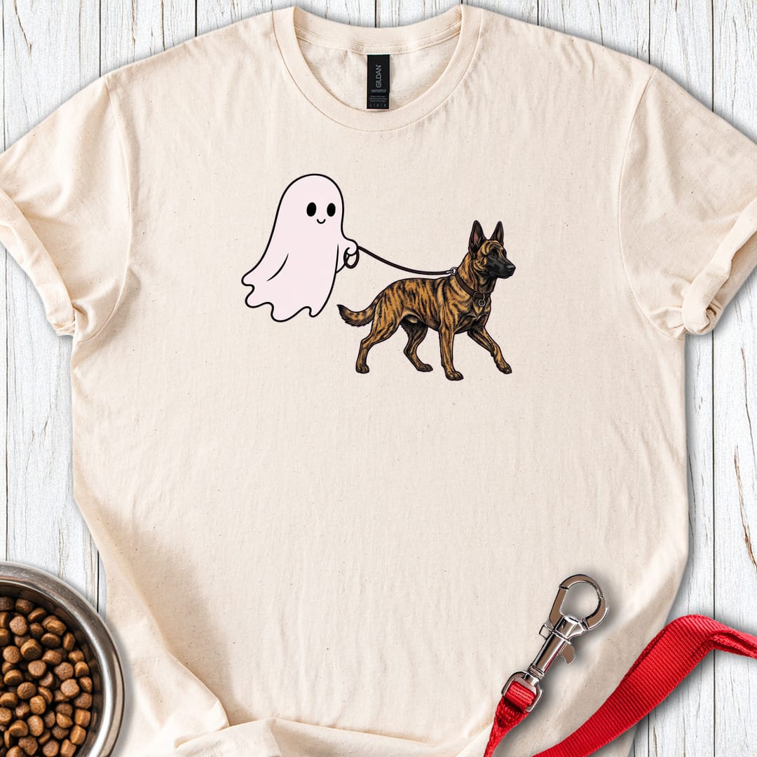 Dutch Shepherd Ghost T Shirt Gift For Dog Lover
