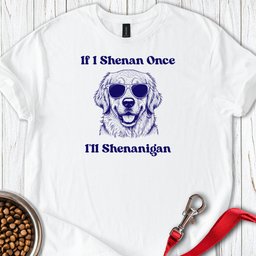 Golden Retriever Shenanigan T Shirt Gift For Dog Lover