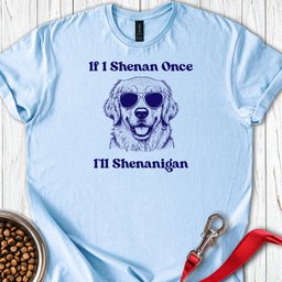 Golden Retriever Shenanigan T Shirt Gift For Dog Lover