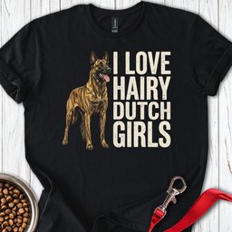 Hairy Dutch Shepherd T Shirt Gift For Dog Lover