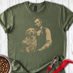 Golden Retriever Lincoln T Shirt Gift For Dog Lover