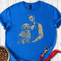 Golden Retriever Lincoln T Shirt Gift For Dog Lover