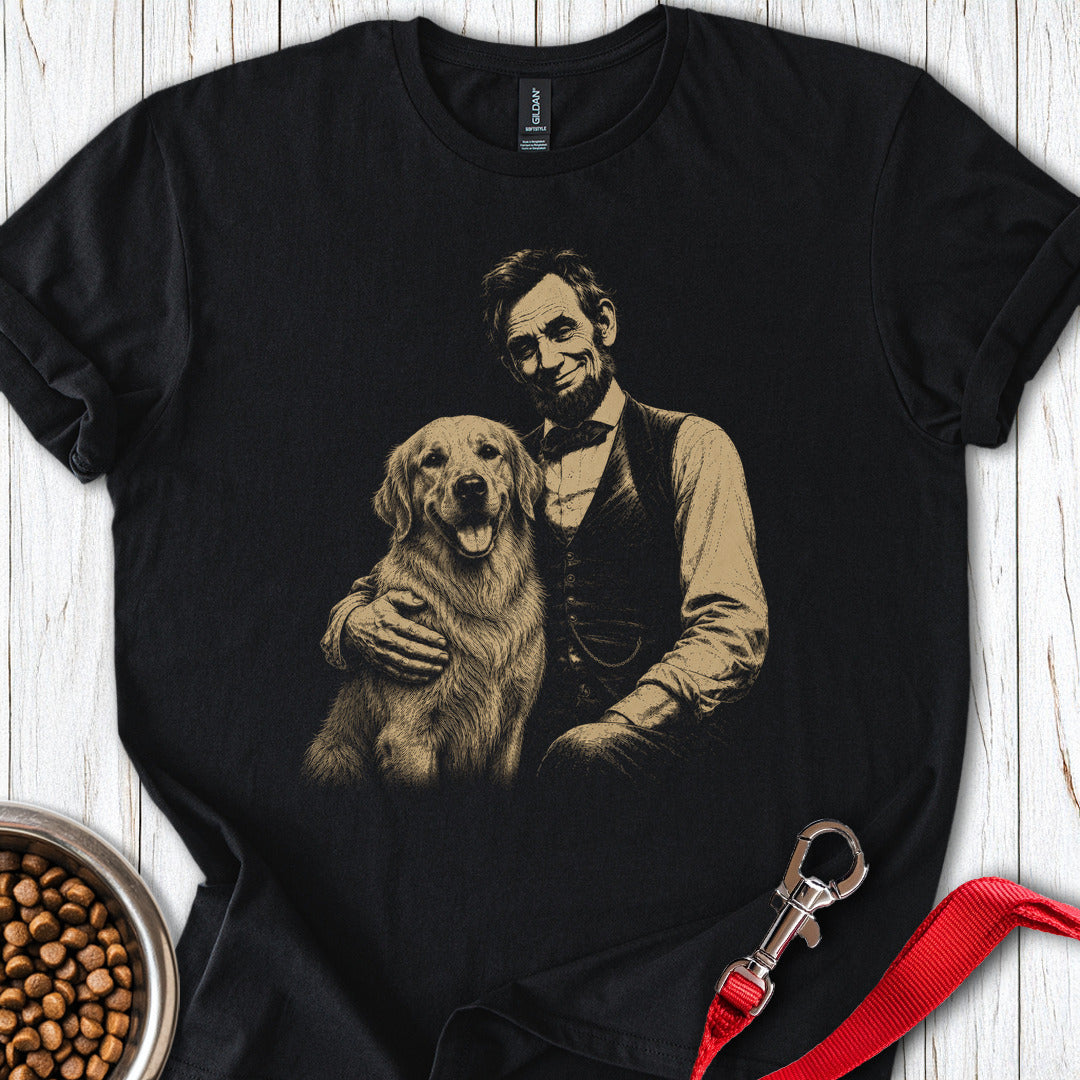 Golden Retriever Lincoln T Shirt Gift For Dog Lover