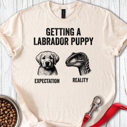 Funny Labrador Puppy T Shirt Gift For Dog Lover
