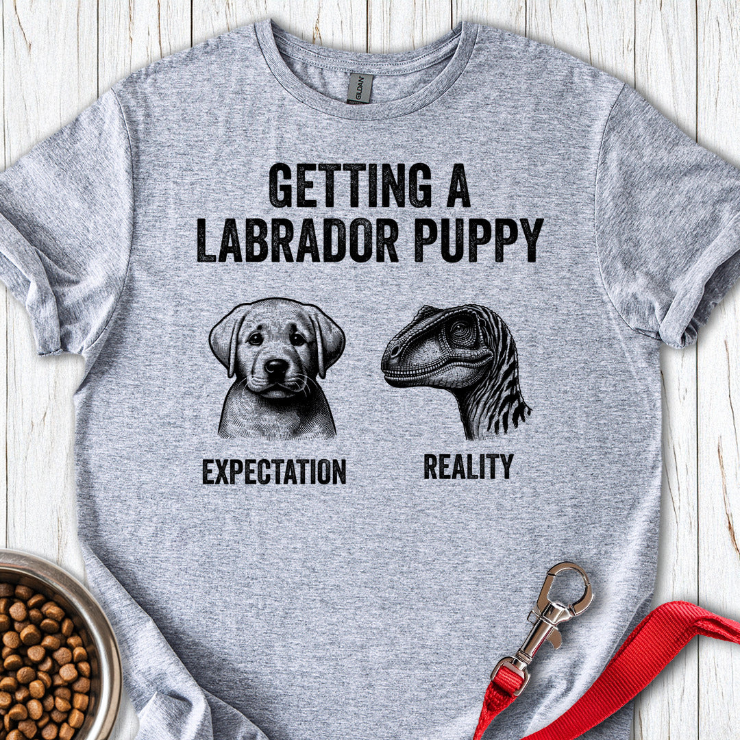 Funny Labrador Puppy T Shirt Gift For Dog Lover