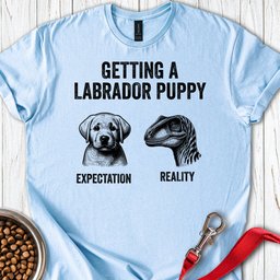 Funny Labrador Puppy T Shirt Gift For Dog Lover