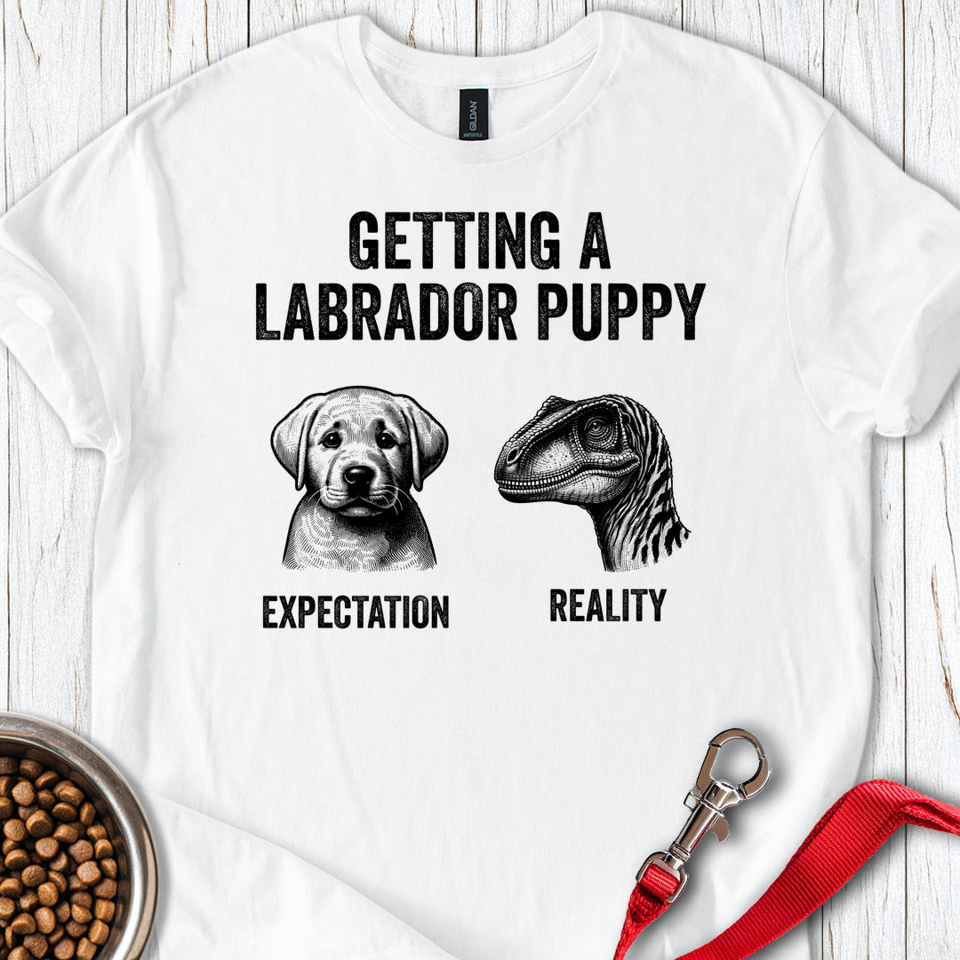 Funny Labrador Puppy T Shirt Gift For Dog Lover