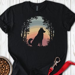 Husky Nature T Shirt Gift For Dog Lover
