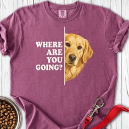 Following Golden Retriever Premium Tee Gift For Dog Lover